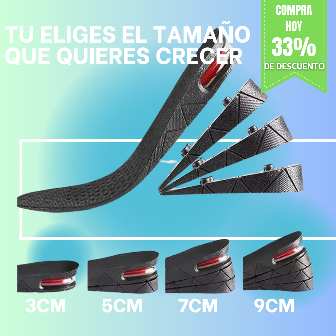 CreceMÁS® Orthopedic | Las Plantillas que aumentan tu estatura "Hasta 6 Cm"