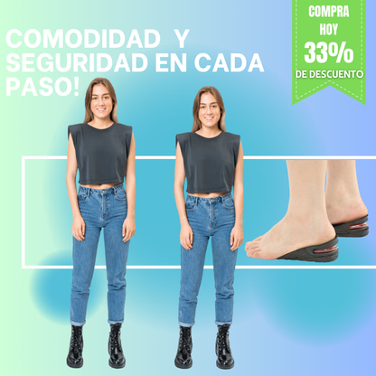 CreceMÁS® Orthopedic | Las Plantillas que aumentan tu estatura "Hasta 6 Cm"