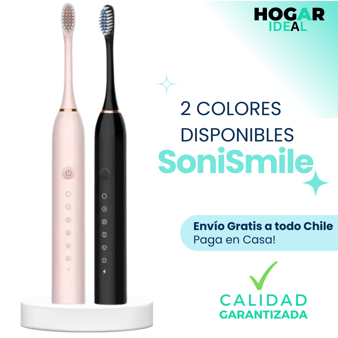 SoniSmile - Cepillo dental eléctrico recargable USB | Envío gratis!