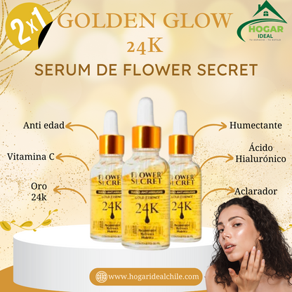 Golden Glow 24K™ Serum Antiarrugas 30ml