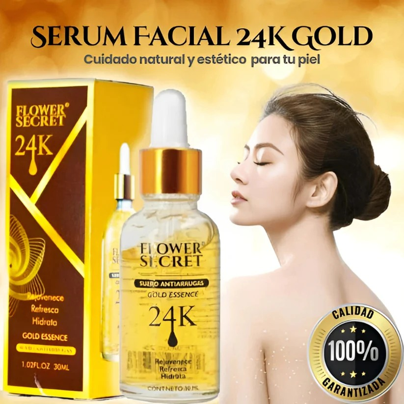 Golden Glow 24K™ Serum Antiarrugas 30ml